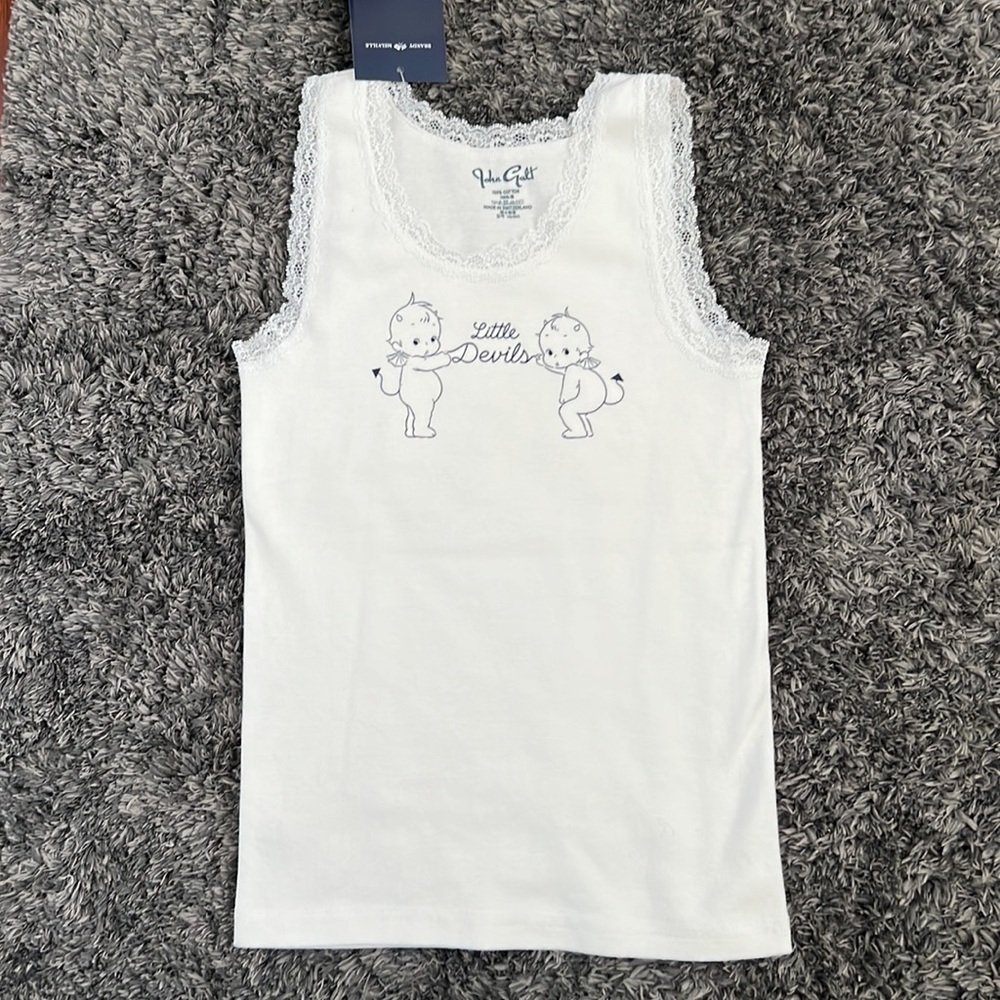 Brandy Melville Little Devils Lace Tank Top - Picture 3 of 4